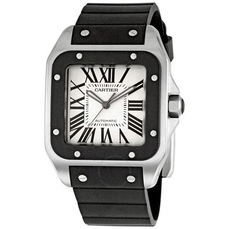 cartier santos mens watch price|cartier watches santos 100 price.